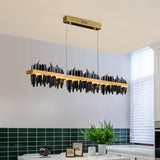 Chandelier Rectangle Luxury lighting FS