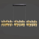 Chandelier Rectangle Luxury lighting FS