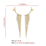 Earrings Rhinestone Fringe - ProDeco